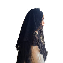 Load image into Gallery viewer, Veil ~ Lady of Grace - BLACK