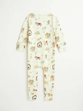 Load image into Gallery viewer, Away in a Manger PJ Footless Onesie Cotton: 03-06M
