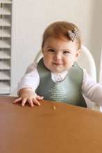 Load image into Gallery viewer, Meal Blessing Silicone Bib: Ube Purple