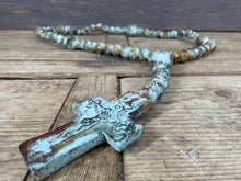 Load image into Gallery viewer, Trinity Large Clay Rosary-Beads-31-35 inch-Large-Turquoise