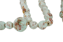 Load image into Gallery viewer, Hope Clay Rosary-Beads-Gorgeous-6 Sizes-Handmade-Turquoise: #2-21 inches Long