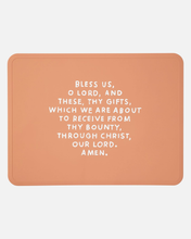 Load image into Gallery viewer, Meal Blessing Silicone Placemat: Bubblegum Pink