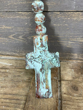 Load image into Gallery viewer, Trinity Large Clay Rosary-Beads-31-35 inch-Large-Turquoise