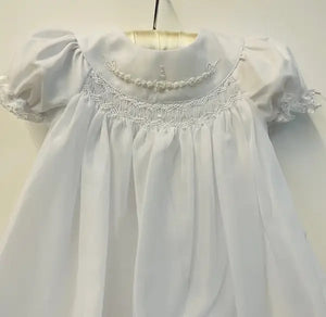 Will’beth Smocked Christening Gown