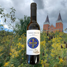 Load image into Gallery viewer, St. Benedict Garlic Olive Oil