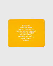 Load image into Gallery viewer, Meal Blessing Silicone Placemat: Cornflower Blue