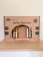Load image into Gallery viewer, God’s Promise Wooden Rainbow Abacus
