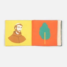 Load image into Gallery viewer, Crinkle Book | Catholic Inspired Book | Baby's First Book - Saint Francis