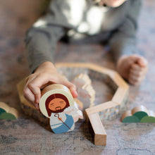 Load image into Gallery viewer, SHINING LIGHT - Jesus the Good Shepherd Wooden Playset
