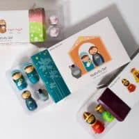 Load image into Gallery viewer, Shining Light Dolls - The Holy Family Nativity Playset