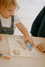 Load image into Gallery viewer, Wooden Puzzle - Mary's Garden