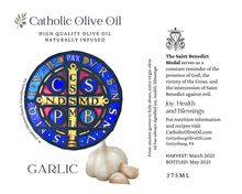 Load image into Gallery viewer, St. Benedict Garlic Olive Oil