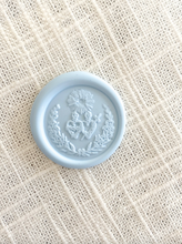 Load image into Gallery viewer, Catholic Wax Seals, Sacred Heart of Jesus, Immaculate Heart of Mary - 10 pack: White