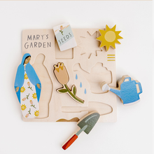Load image into Gallery viewer, Wooden Puzzle - Mary's Garden