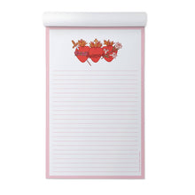 Load image into Gallery viewer, Holy Family Hearts Notepad