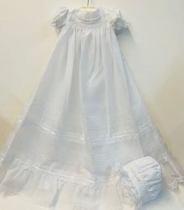 Will’beth Smocked Christening Gown