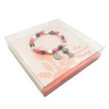 Load image into Gallery viewer, First Communion Rose Bracelet