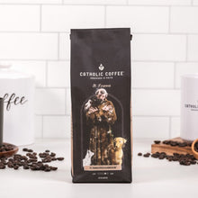 Load image into Gallery viewer, Catholic Coffee ☕️ St Francis of Assisi Spiced Almond Blend - Whole Bean