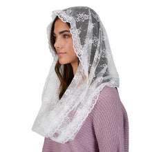 Load image into Gallery viewer, Infinity Chapel Veil - White