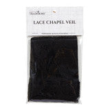 Load image into Gallery viewer, Infinity Chapel Veil - Black