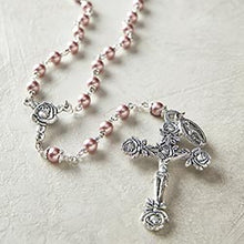 Load image into Gallery viewer, Swarovski™ Rose Rosary

