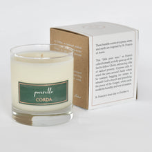 Load image into Gallery viewer, Online Sale.   Corda Candle * POVERELLO - ST. FRANCIS OF ASSISI | CYPRESS + STONE + EARTH