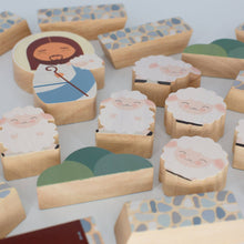 Load image into Gallery viewer, SHINING LIGHT - Jesus the Good Shepherd Wooden Playset