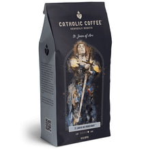 Load image into Gallery viewer, Catholic Coffee ☕️ St. Joan of Arc French Blend Ground Dark Roast