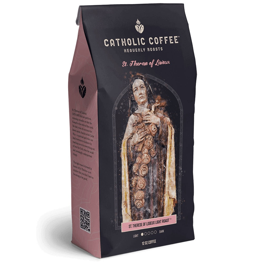 Catholic Coffee - St. Therese of Lisieux Light Ground Roast