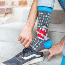Load image into Gallery viewer, St. Carlo Acutis Coding Adult Socks