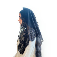 Load image into Gallery viewer, Veil ~ Lady of Grace - BLACK