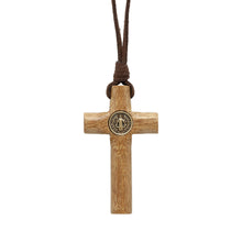 Load image into Gallery viewer, Cylindrical Crucifix Necklace