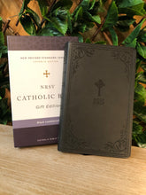 Load image into Gallery viewer, NRSV, Catholic Bible, Gift Edition, Leather-soft, Black
