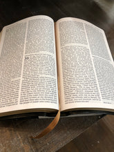 Load image into Gallery viewer, NRSV, Catholic Bible, Standard Large Print, Leather-soft, Black