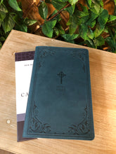 Load image into Gallery viewer, NRSV, Catholic Bible, Gift Edition, Leather-soft, Teal
