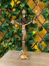 Load image into Gallery viewer, Crucifix - Val Gardena 13&quot; Halo Christ
