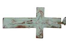 Load image into Gallery viewer, Hope Clay Rosary-Beads-Gorgeous-6 Sizes-Handmade-Turquoise: #2-21 inches Long
