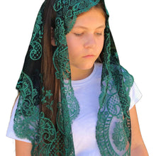 Load image into Gallery viewer, Veil ~ St. Catalina Thomas - GREEN
