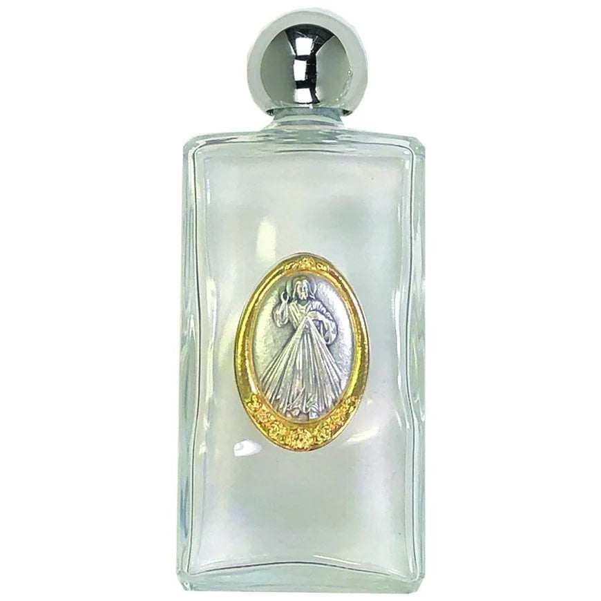 Holy Water Bottle * Divine Mercy: 3.6oz