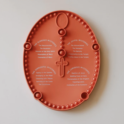 Rosary Popper: Terracotta