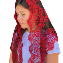 Load image into Gallery viewer, Veil ~ St. Catalina Thomas - RED
