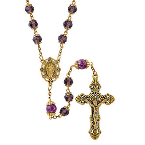 🌟 Coming Soon🌟     Picasso Collection Rosary - Amethyst