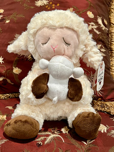 Mama Sheep with Baby Lamb