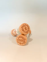 Load image into Gallery viewer, Chi-Rho Christian Beaded Raindrops - Montessori Wooden Rainmaker
