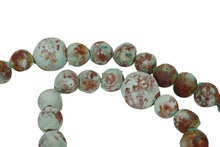 Load image into Gallery viewer, Hope Clay Rosary-Beads-Gorgeous-6 Sizes-Handmade-Turquoise: #2-21 inches Long
