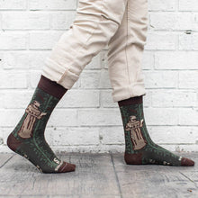 Load image into Gallery viewer, St. Francis of Assisi Adult Socks: Regular
