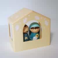 Load image into Gallery viewer, Shining Light Dolls - The Holy Family Nativity Playset
