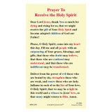 Load image into Gallery viewer, Christ With Dove Laminated Holy Card
