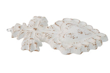 Load image into Gallery viewer, Corpus Clay Heart with Cross-7.5x13 in-Handmade-White
