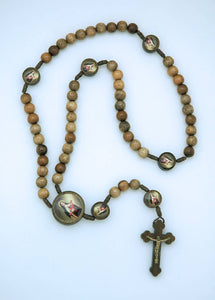 Brazilian Wood St. Teresa Rosary